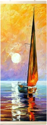 Картина по номерам Молли Одинокий Парусник / HRP0001