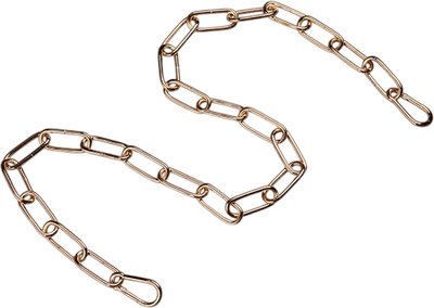 Крепление для подвесного светильника Евросвет 10301 (1м, 2 карабина, золото)