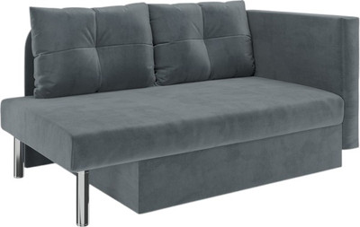 Тахта Mebel-Ars Алиса (велюр серо-синий НВ-178 26)