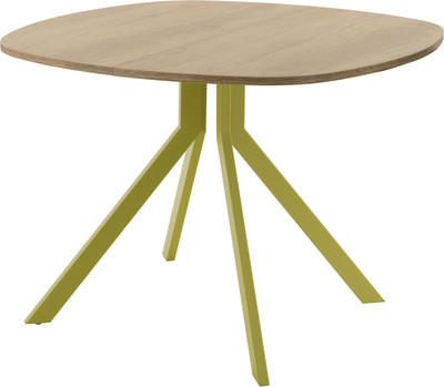 Обеденный стол AMC Elite / Е18(900) D7 (золото/дуб небраска натур)