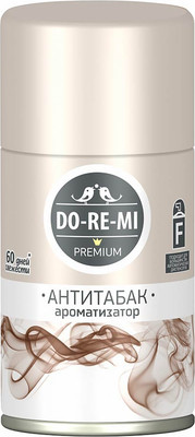 Сменный блок для освежителя воздуха DoReMi Premium. Антитабак 02.03.015.24 (250мл)