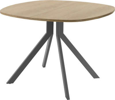 Обеденный стол AMC Elite / Е18(800) D7 (графит/дуб небраска натур)