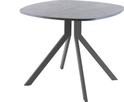 Обеденный стол AMC Elite / Е18(800) D7 ( графит/бетон чикаго светло-серый)