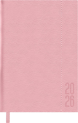 Ежедневник Escalada Наппа 2026 / 70230 (176л, розовый)