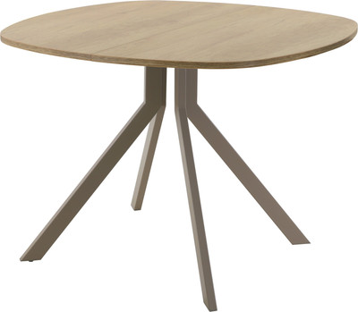 Обеденный стол AMC Elite / Е18(800) D7 (капучино/дуб небраска натур)