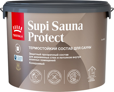Пропитка для дерева Tikkivala Supi Sauna Protect EP (9л)