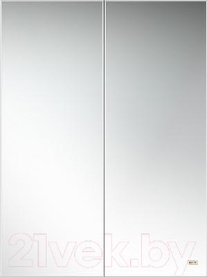 Шкаф с зеркалом для ванной Misty Балтика 60 / Э-Бал04060-011