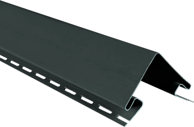 Угол для сайдинга Альта-профиль Наружный Т-12 (3м, графит)