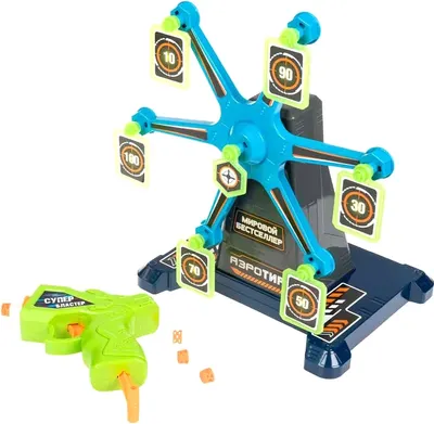 Набор игрушечного оружия Bondibon Аэро-Тир / ВВ6619