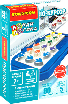 Игра-головоломка Bondibon БондиЛогика IQ-Курсор / ВВ6550