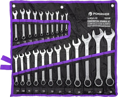 Набор ключей Pomagier POM-5221P (62621)