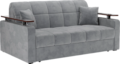 Диван Mebel-Ars Аккордеон Бакли НПБ 140x200 (Vivaldi темно-серый)