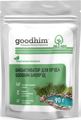 Средство для борьбы с водорослями GoodHim Биопруд / 14754 (3x90г)