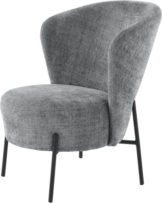 Кресло мягкое Halmar Cezar (серый)