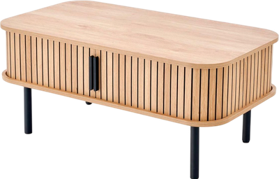 Журнальный столик Halmar Angelina (натуральный/черный)