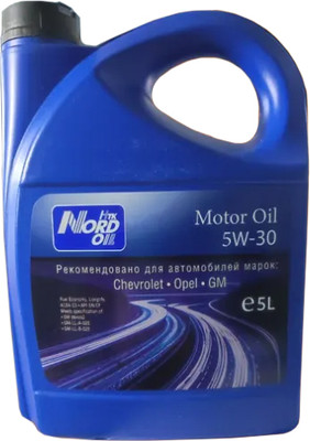 Моторное масло Nord Oil Specific Line 5W30 Chevrolet, Opel, GM / NRSL006 (5л)