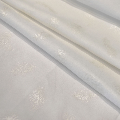 Наперник Бояртекс Тик смесовой на молнии № JS 040 White 50x70