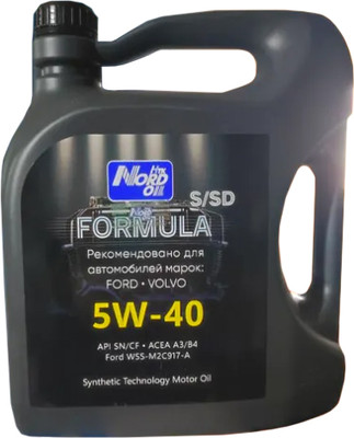 Моторное масло Nord Oil Specific Line 5W40 Ford, Volvo / NRSL037 (5л)