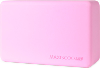 Блок для йоги Maxiscoo Fit MSF-YB2502PN-08 (розовый)