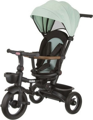 Трехколесный велосипед с ручкой Slider HM-618G (зеленый, разобранный, в коробке)