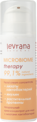 Крем для лица Levrana Восстановление микробиома с лизатами лактобактерий (30мл)
