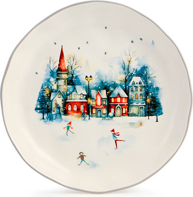 Тарелка закусочная (десертная) Agness 358-2336