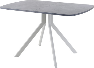 Обеденный стол AMC Elite Е18(1100) D2 (серебро/бетон чикаго светло-серый)