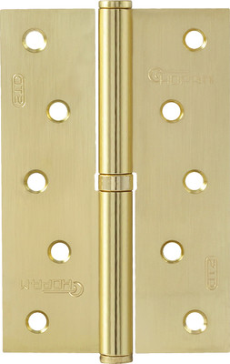 Петля дверная Нора-М 750-5-FHP-STD 120x80x2.5 (правая, матовое золото)
