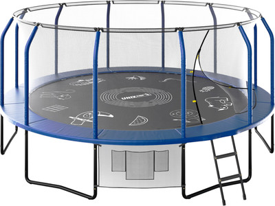 Батут UNIX Line Supreme Game 16ft / trusug16bl (синий)