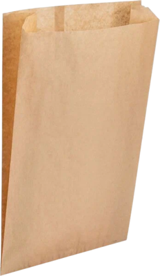 Набор бумажных пакетов Суперпак Багет 110x40x500 / 011-000051-001 (3000шт, крафт)
