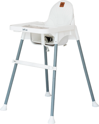 Стульчик для кормления VipBaby 3в1 Loft Lux  (White)