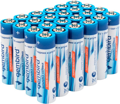 Комплект батареек Gembird GB-R6P-24B (24шт)
