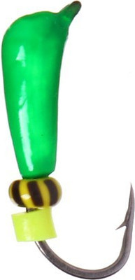 Мормышка Yugana Банан 0.4г бисер / 9941896 (зеленый)