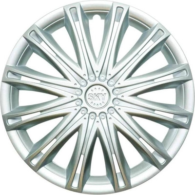 Набор колпаков LION Скай 14" пруж. LW1419 (2шт, серебристый)