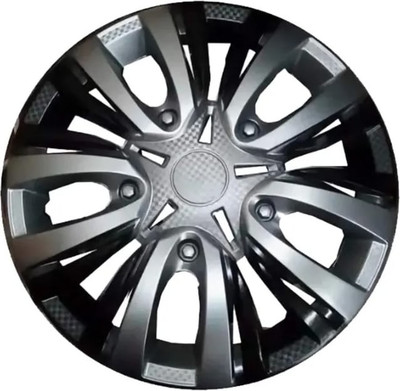 Набор колпаков LION Лион 16" карбон пруж. LW1628 (2шт, серебристо-черный)