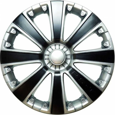 Набор колпаков LION RS-T 14" пруж. AK1446 (2шт, серебристо-черный)