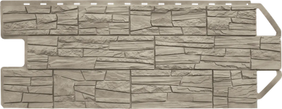 Фасадная панель Альта-профиль Гранд Каньон Эко Кремовый (1.04x0.42м)