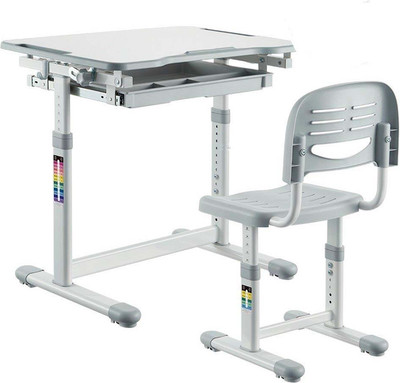 Парта+стул Растущая мебель Smart B207EDU (серый)