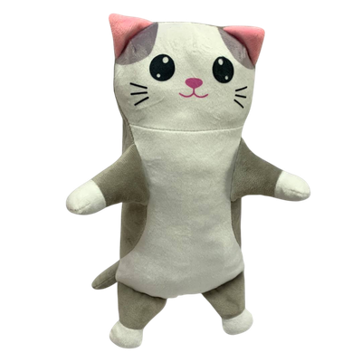 Подушка-игрушка Malvina Кот Багетик / 9.392.1 (серый)