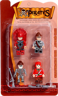 Элемент конструктора Keyixing Пираты / 186598 (4шт)