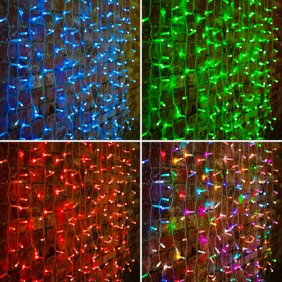 Световой занавес Neon-Night 245-309 (2x1.5м, многоцветный)