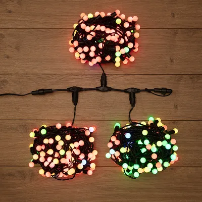 Световой занавес Neon-Night ClipLight 323-619 (20м, мультиколор)
