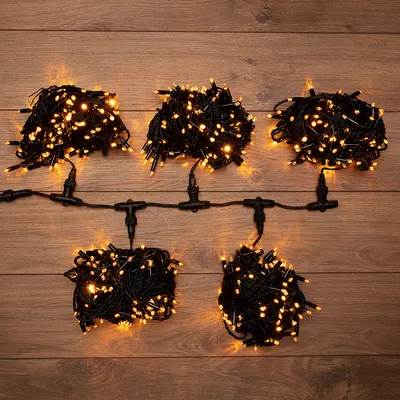 Световой занавес Neon-Night ClipLight 323-501 (20м, желтый)