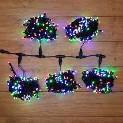 Световой занавес Neon-Night ClipLight 323-509 (20м, мультиколор)