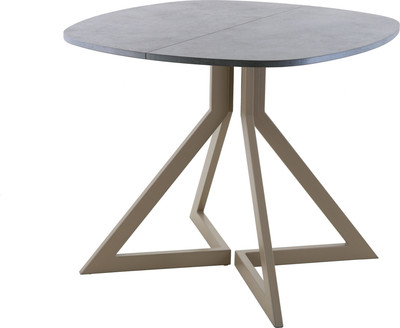 Обеденный стол AMC Elite Е20(800) D7 (капучино/бетон чикаго светло-серый)