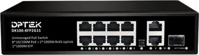 Коммутатор Dptek DK100-8FP2G1S