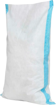 Мешок хозяйственный No Brand полипропиленовый 50x90см / ММ-20 (20шт, белый/синие полосы)