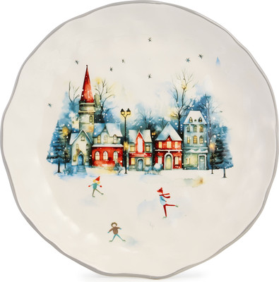 Тарелка закусочная (десертная) Agness 358-2334