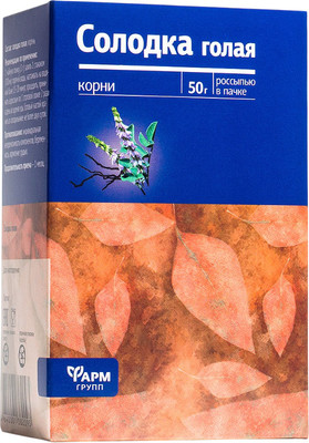 Пищевая добавка Фармгрупп Солодка голая (50г)