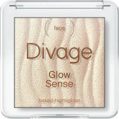 Хайлайтер Divage Glow Sense Baked Highlighter тон 01